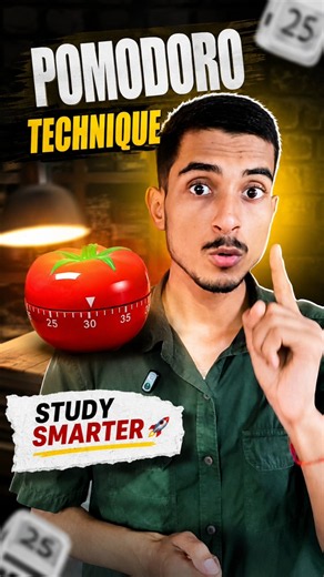 Pomodoro Technique Explained 🍅 | 25 Minutes Rule That Boosts Study & Focus #95percent #boardexam