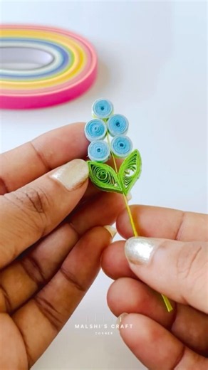 Quill flower bunch 💐 #diy #colourpapercraft #quilling #art #craft #creative #paper