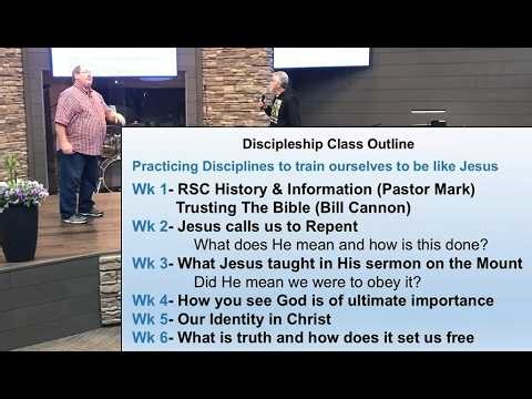 April 8, 2026 - Discipleship Class 1