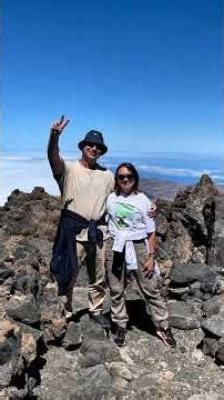 Above the Clouds: Exploring Mount Teide Volcano in Tenerife! 🌋🇪🇸🏝️🌊