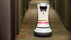 Robot room service
