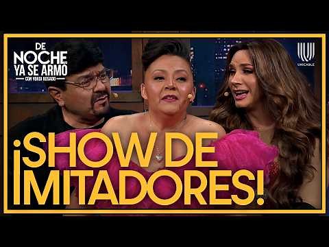 ¡Duelo de voces! Yordi queda pasmado con la perfecta imitación de Ana Gabriel | De Noche