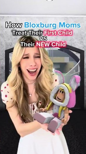 How BLOXBURG MOMS Treat Their 1st Child VS