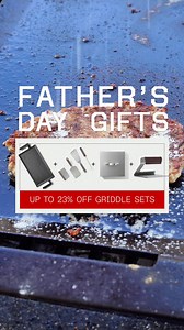 Father’s Day is around the corner! Give Dad the ultimate gift: the Carbon Steel Griddle he’ll fire up all summer long. It’s extremely versatile, easily portable, works on any cooktop, grill, or open fire—and it’s built to last a lifetime. | Made In Cookware | Facebook
