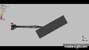 3BM9 APFSDS vs L15A5 APDS | 1960's APFSDS vs APDS Simulation | Armour Piercing Developments Vol. 4 on Make a GIF