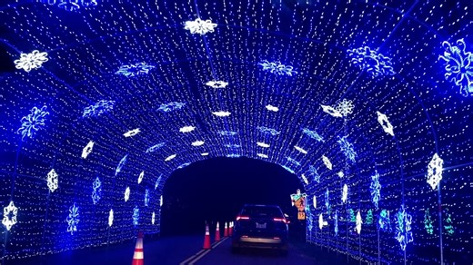 ‘Christmas in July’: North Myrtle Beach already setting up annual light show