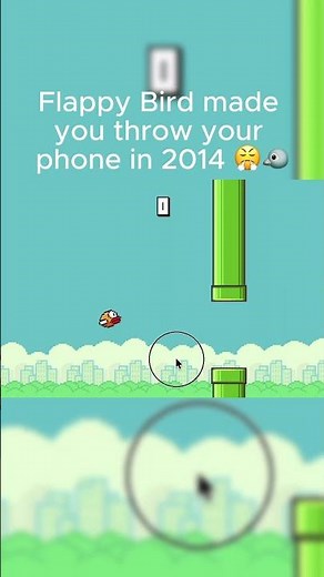 Flappy Bird — The Game That Made You Throw Your Phone in 2014 😤🐦 #shorts
