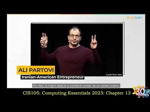 CIS105: 4/28/26: Computing Essentials 2023: Chapter 13