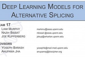 Team 17: Deep Learning Models for Alternative Splicing