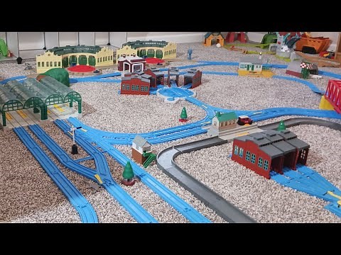 MY BEST TOMY/TRACKMASTER LAYOUT YET? | Layout Tour and Running Session