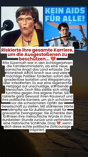 Riskierte ihre gesamte Karriere, um die Ausgestoßenen zu beschützen... 💔