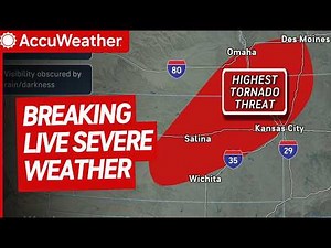 As It Happened: Severe Weather / Tornado Coverage With Storm Chasers May 18