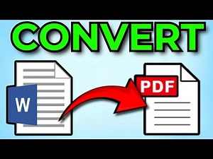 How to Convert Word Document to PDF for Free