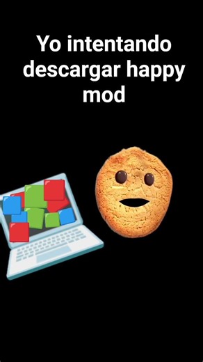 pov: intento descargar happy mod y paso esto