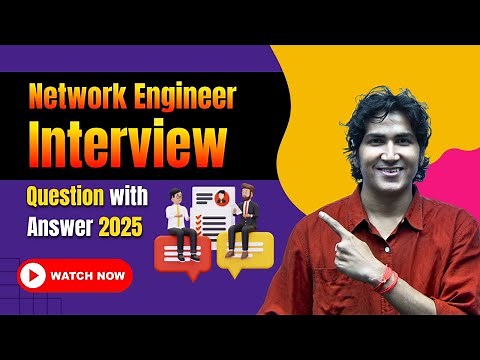 Senior Network Engineer Interview Question with Answer