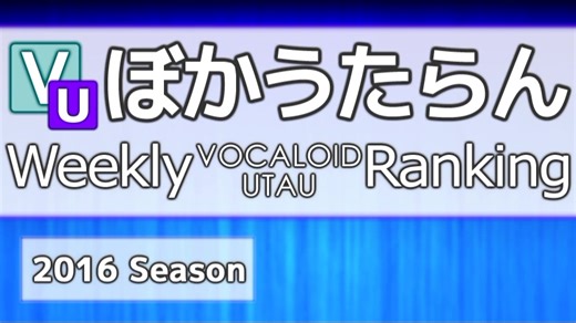 週刊VOCALOID·UTAU Ranking #476・418 「画质提升」