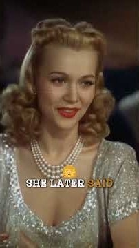 Carole Landis Was a Forgotten Hollywood Star With a Tragic Story #shorts