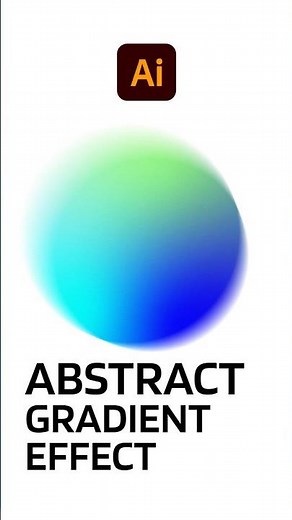 Abstract gradient effect tutorial in illustrator
