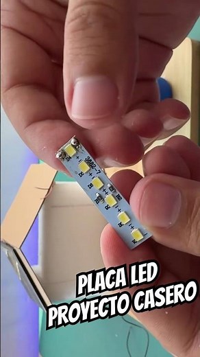 Homemade solar and LED model