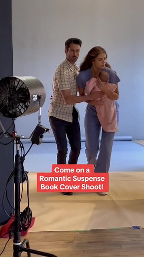 Behind the Scenes of Action-Packed Suspense Cover Shoot