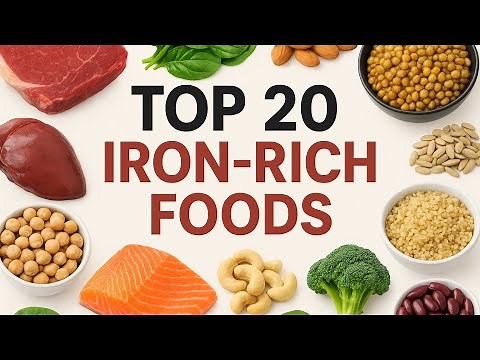 Top 20 Iron Rich Foods. Boost Your Iron Naturally