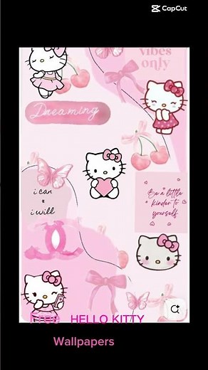 Hello kitty wallpaper.