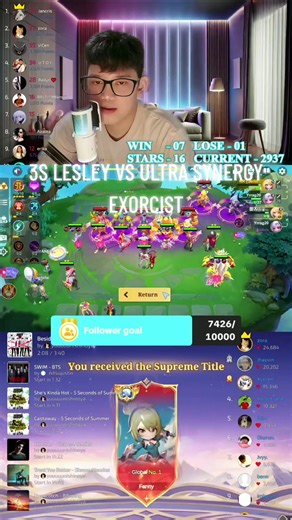 3S LESLEY VS ULTRA SYNERGY 10/10 EXORCIST. PURO MIYA 3S KALABAN HAHAHAHA #livehighlights #fyp #MagicChessGoGo #MCGG #topglobalfannymcgg