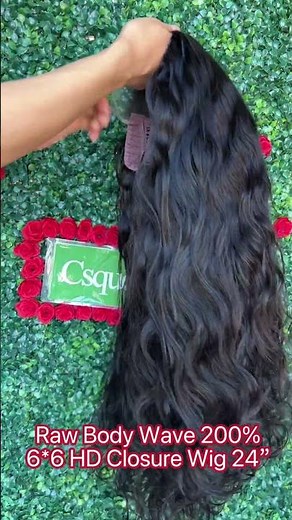 Raw Body Wave HD Wig! www.csqueenhair.comwww.csqueenhairfactory.comApp: +8613903071034