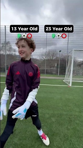 Young vs Old: 1vs1 Challenge🧤🔥 #gripmode #goallkeeper #football
