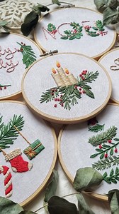 Discover the full magic of my new Christmas embroidery collection! ✨️ All 6 festive patterns now available as one bundle — so you can stitch the season and save over 30%🔥 The set is already available in my shop, link in bio😉 #christmasembroidery #holidayembroidery #christmasdecorideas #handmadechristmas #christmascrafts #christmasgiftideas #stitchmas #holidaystitching #christmasdiy #christmasvibes #embroidery #handembroidery #embroideryart #embroiderydesign #threadart #crafttherapy #madeinUSA 