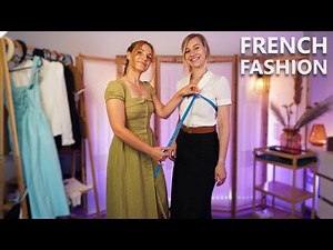 ASMR PERFECTIONIST Styling of FRENCH Classy and Elegant Summer Clothes | Real Person ASMR