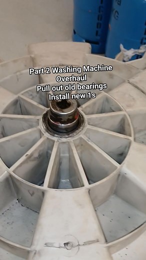 Part 2 Washing Machine overhaul 2 bearings found to be worn especially the inner one which is in contact with moisture. | Elec Moves