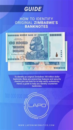 The Zimbabwe 100 trillion dollar banknote, issued during the country’s hyperinflation crisis in the late 2000s, has become a collector’s item and a conversation starter due to its astronomical face value. However, its popularity has also made it a target for counterfeiters. Whether you’re a collector, investor, or simply someone fascinated by this historical artifact, knowing how to identify a genuine note is crucial. Here are key tips to help you spot a fake Zimbabwe 100 trillion dollar banknot