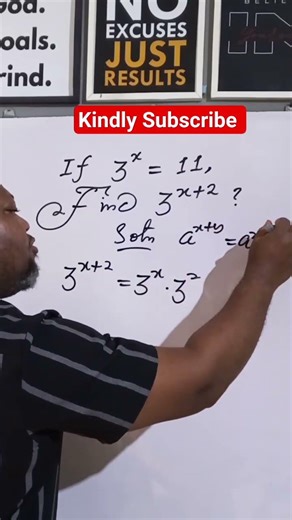 Exponential Equation #maths