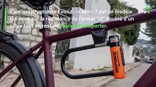 Test Kryptonite Evolution Mini-7 : un petit U costaud et bien accompagné