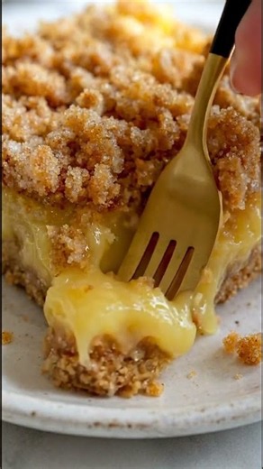 Magic Lemon Crumb Bars