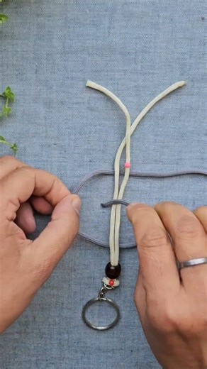 DIY Macrame Keychain