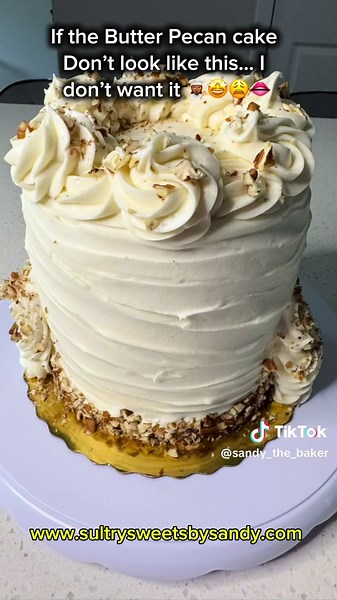 Butter Pecan Cake Recipe — Moist, Rich Southern Butter Pecan Cake