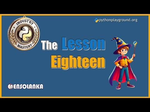 Industry Mastery Study Pack — Lesson 18: Code Example Demo | PythonPlayground.org | .club