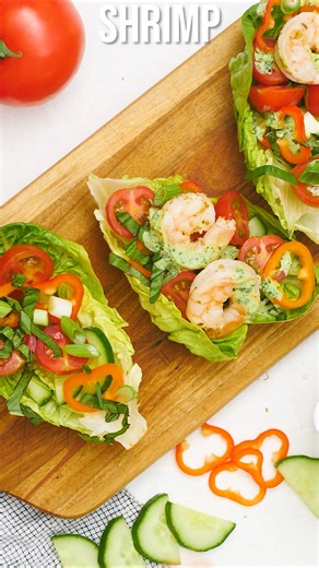 10-Minute Shrimp Lettuce Wraps Recipe | The Mediterranean Dish
