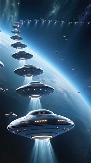 Deep Space Convoy: Massive UFO Fleet in Formation 🛸 | Cosmic Wonders
