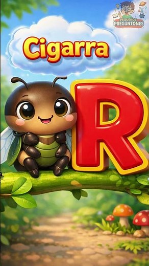 El mejor truco para enseñar la letra "R" a los niños: ¡La Cigarra y el Ferrocarril!