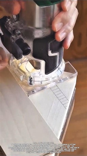 Precision Groove Cutting with Trim Router | Wood Joinery Technique.