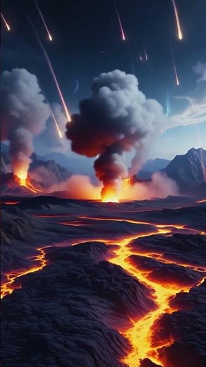 La Primera Atmósfera de la Tierra: Volcanes, Meteoritos y un Mundo Tóxico#atmosphere #planeta