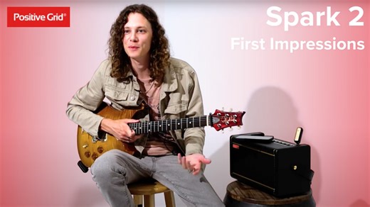 8.1K views · 53 reactions | Watch real professional guitarists react to Spark 2 as they experience the power of the new HD amp-modeling engine and Sonic IQ Computational Audio, Creative Groove Looper, AI text to tone, and an all new sleek design for the first time. Don't forget to sign-up to be the first to know when pre-orders go live: https://bit.ly/3S9ZD6U Your guitar revolution starts now. Plug in. Play more. Jam on. | Positive Grid | Facebook