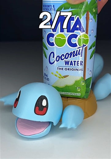 7 Unique 3D-Printed Pokémon in Just 60 Seconds