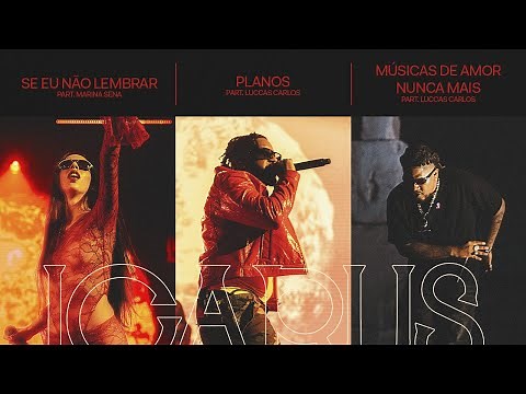 BK' - Se Eu Não Lembrar / Planos / Músicas De Amor Nunca Mais (ICARUS AO VIVO)