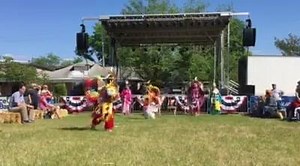 The Oklahoma Fancy Dancers : Native Dance Troupe have put on an entertaining and educational showcase for the crowds at #BuffaloDays! Take a peek at the Shield Dance performed by two of the youngest members of the troupe. | Visit Hot Springs