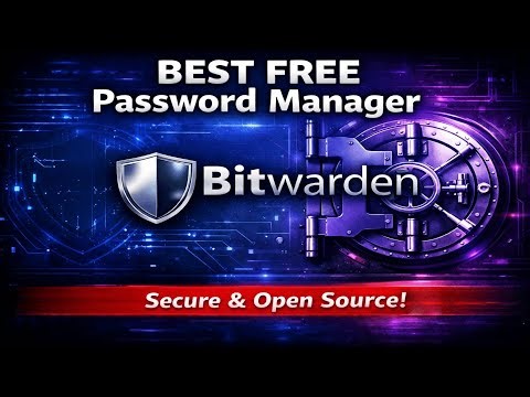 FREE, Secure & Open-Source Password Manager for All Devices
