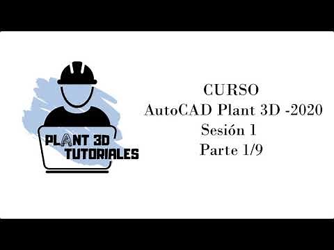 S1P3D Part 1/9 (AUTOCAD PLANT 3D COURSE)